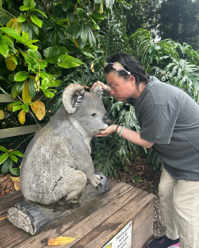 Koochi 🥰 Community access - Day @wildlifehqzoo 🐆🐊🦚🐇
